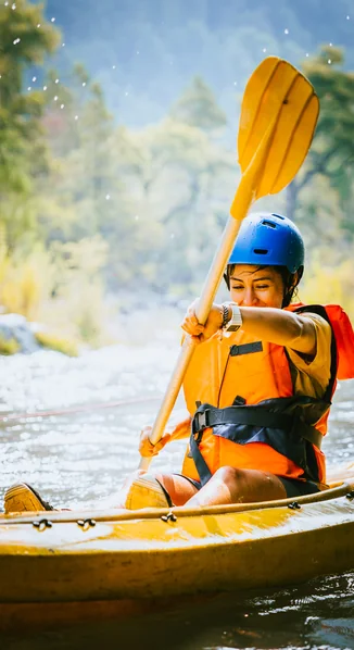 Kayak en la naturaleza